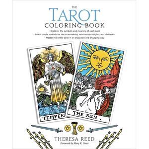 The Tarot Coloring Book -- Theresa Reed